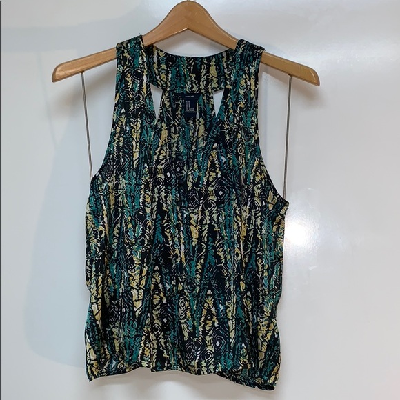 H81 FOREVER 21 • Crop Printed Top - Picture 1 of 5